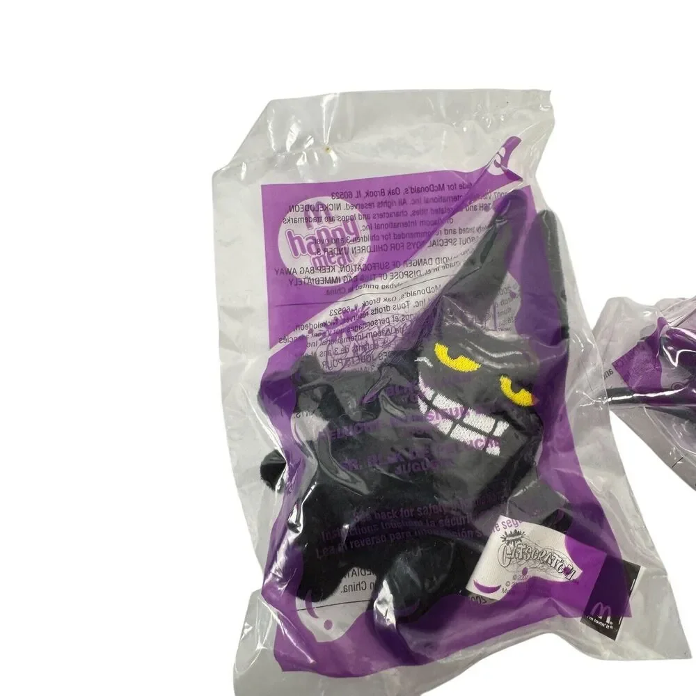 Mcdonald's Happy Meal‎ Toys Lot of 3 Catsratch Plush Mr Blick Elasti Blick FFT2